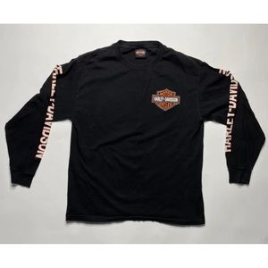 Harley-Davidson Motor Cycle San Francisco Dudley Perkins Long Sleeve Shirt.